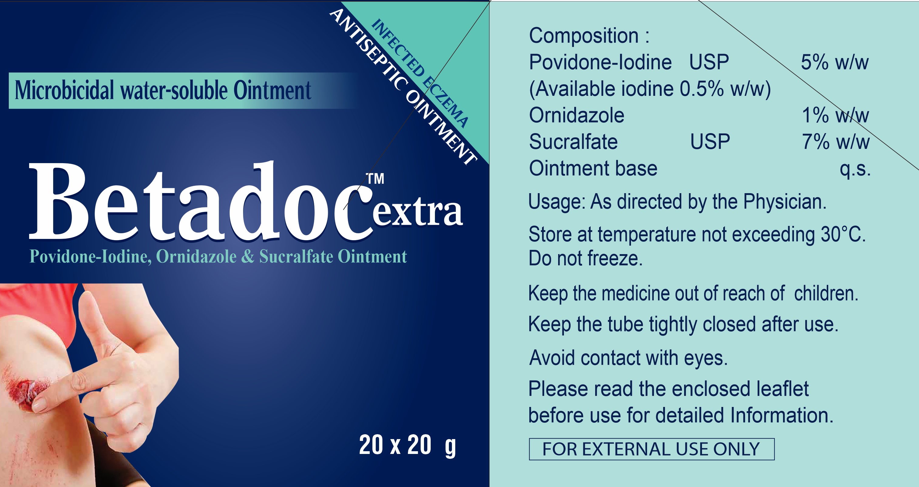 Betadoc C Extra Ointment 20GM